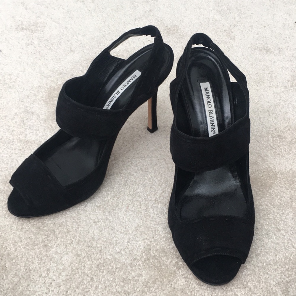 Manolo Blahnik Black Heels